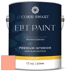 COLOR SMART CS 745 ELIT PAINT глубокоматовая моющаяся краска цвет NCS S 0540-Y70R 