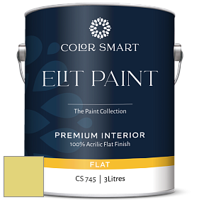 COLOR SMART CS 745 ELIT PAINT глубокоматовая моющаяся краска цвет 396 Chic Lime