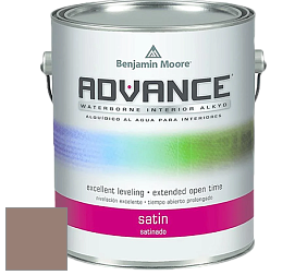 Benjamin Moore 792 Advance Interior Paint-Satin эмаль цвет 2106-40 Cougar Brown