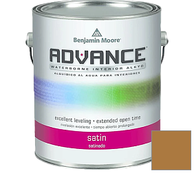 Краска Benjamin Moore 792. Advance Interior Paint-Satin эмаль цвет 2160-10 Caramel Corn