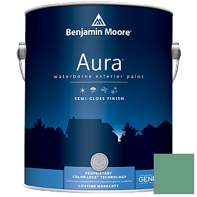 Краска Aura Waterborne Exterior Semi-Gloss Finish (632) цвет 622 Alpine Trail