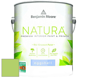 Benjamin Moore 513 Natura Interior Eggshell Finish краска с блеском цвет 2031-40 Spring Meadow Green