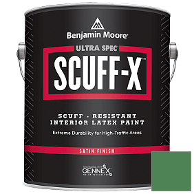 Краска Ultra Spec SCUFF-X Interior Satin Finish (486) цвет 2035-30 Nile Green