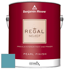 Benjamin Moore 550 Regal Select Waterborne Interior Pearl Finish краска цвет 2057-40 Ash Blue