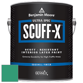 Benjamin Moore 485 Ultra Spec SCUFF-X Interior Eggshell Finish краска цвет 2043-30 Kelp Forest Green