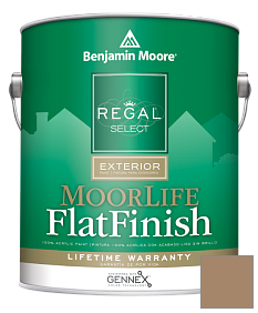 Краска Regal Select Exterior Paint-MoorLife Flat Finish (W105) цвет HC-46 BM HC-46