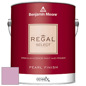 Benjamin Moore 550 Regal Select Waterborne Interior Pearl Finish краска цвет 2083-50 Pink Pansy