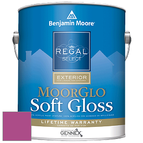 Benjamin Moore W096 Regal Select Exterior Paint-Moor GloSoft Gloss Finish краска цвет 2077-30 Hot Lips