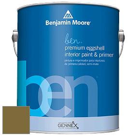 Benjamin Moore Ben W626 Premium Interior Latex Eggshell краска цвет NCS S 5040-G80Y 