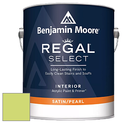 Benjamin Moore 550 Regal Select Waterborne Interior Pearl Finish краска цвет NCS S 0550-G50Y 