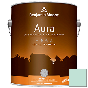 Краска Aura Waterborne Exterior Low Lustre Finish (634) цвет 646 Hannity Green