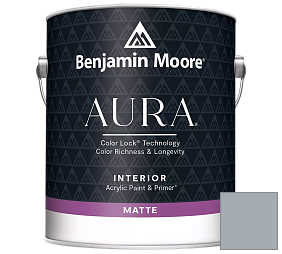 Краска Benjamin Moore Aura Interior Paint - Matte (522) цвет AF-545 