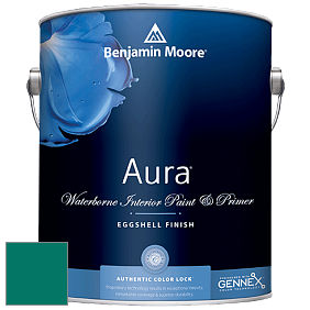 Benjamin Moore Aura 524 Waterborne Interior Eggshell Finish краска цвет 2048-20 Juniper