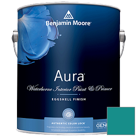 Краска Aura Waterborne Interior Eggshell Finish (524) цвет 734 Tropical Teal