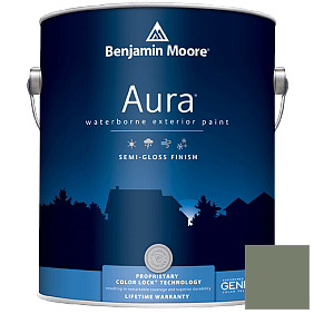 Краска Aura Waterborne Exterior Semi-Gloss Finish (632) цвет HC-126 BM HC-126