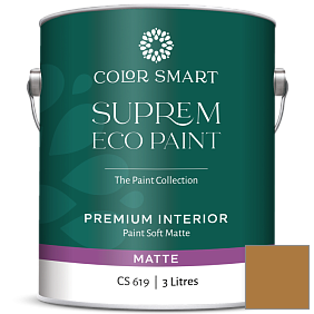 Краска COLOR SMART CS 619 SUPREM ECO PAINT матовая краска цвет 2160-10 Caramel Corn