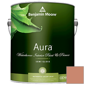 Краска Aura Waterborne Interior Semi-gloss Finish (528) цвет 2175-40 Adobe Dust