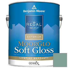 Краска Regal Select Exterior Paint-Moor GloSoft Gloss Finish (W096) цвет HC-137 BM HC-137