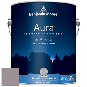 Benjamin Moore Aura 632 Waterborne Exterior Semi-Gloss Finish краска цвет 2115-40 Mauve Blush