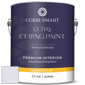 COLOR SMART CS 758 ULTRA CEILING PAINT ультраматовая краска цвет 2070-70 Whisper Violet