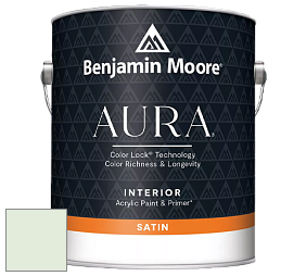 Benjamin Moore Aura 526 Waterborne Interior Satin Finish покрытие цвет NCS S 0510-G20Y 