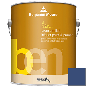 Краска Ben Premium Interior Latex Flat (W625) цвет 2066-10 Blue