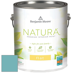 Benjamin Moore 512 Natura Interior Flat Finish матовая краска цвет NCS S 2030-B30G 