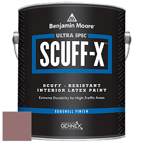 Benjamin Moore 485 Ultra Spec SCUFF-X Interior Eggshell Finish краска цвет 2104-40 New England Brown