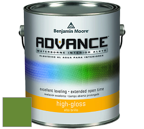 Benjamin Moore 794 Advance Interior Paint-High Gloss глянцевая алкидная эмаль цвет NCS S 2570-G30Y 