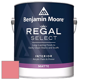 Benjamin Moore 548 IRegal Select Interior Paint - Matte краска цвет 2009-40 Pink Peach