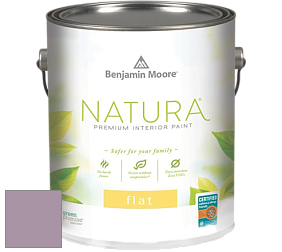 Benjamin Moore 512 Natura Interior Flat Finish матовая краска цвет NCS S 3020-R40B 
