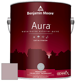 Benjamin Moore Aura 631 Waterborne Exterior Satin Finish краска цвет 1250 Magic Potion