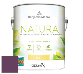 Benjamin Moore 514 Natura Interior Semi-Gloss Finish краска цвет NCS S 5040-R40B 