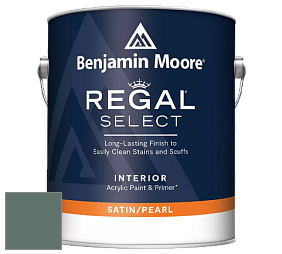 Benjamin Moore 550 Regal Select Waterborne Interior Pearl Finish краска цвет 692 Jack Pine