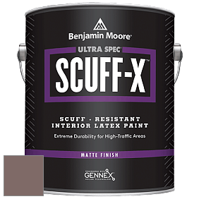 Benjamin Moore 484 Ultra Spec SCUFF-X Interior Matte Finish краска цвет NCS S 6010-Y90R 