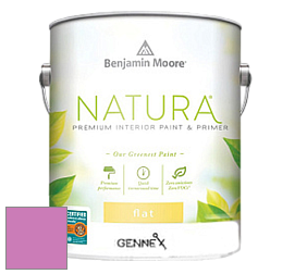 Benjamin Moore 514 Natura Interior Semi-Gloss Finish краска цвет 2077-40 Spring Azalea