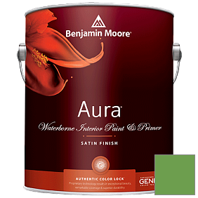 Краска Aura Waterborne Interior Satin Finish (526) цвет 560 Sullivan Green