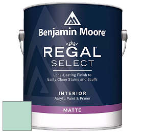 Benjamin Moore 548 IRegal Select Interior Paint - Matte краска цвет 598 Surf 'n Turf
