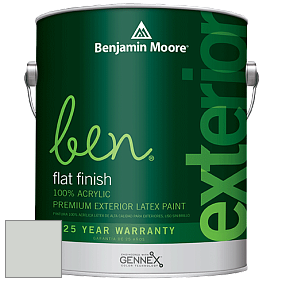 Benjamin Moore Ben 541 Waterborne Exterior Flat Finish краска цвет HC-171 BM HC-171
