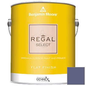 Краска Regal Select Waterborne Interior Flat Finish (547) цвет 2069-30 Darkest Grape