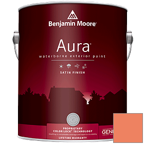 Краска Aura Waterborne Exterior Satin Finish (631) цвет 083 Tangerine Fusion