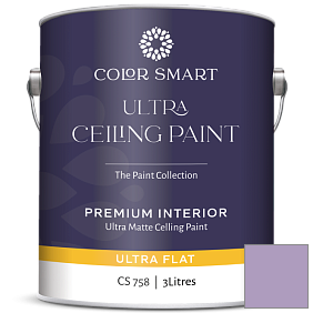 Краска COLOR SMART CS 758 ULTRA CEILING PAINT ультраматовая краска цвет 1390 Hydrangea