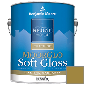 Краска Regal Select Exterior Paint-Moor GloSoft Gloss Finish (W096) цвет 2150-10 Willow Green