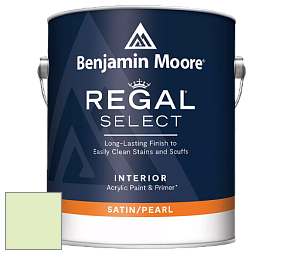 Benjamin Moore 550 Regal Select Waterborne Interior Pearl Finish краска цвет 2031-60 Neon Celery