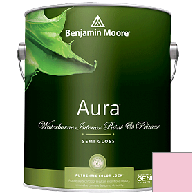 Краска Aura Waterborne Interior Semi-gloss Finish (528) цвет 2003-60 Exotic Pink