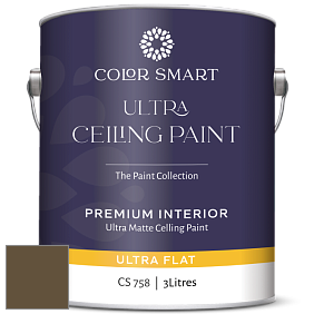 COLOR SMART CS 758 ULTRA CEILING PAINT ультраматовая краска цвет NCS S 7020-Y 