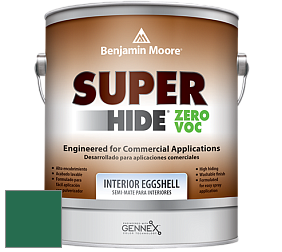 Benjamin Moore 357 Super Hide Zero Voc Interior Eggshell краска цвет 2044-10 Green