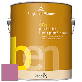 Benjamin Moore Ben W625 Premium Interior Latex Flat краска цвет NCS S 2050-R30B 