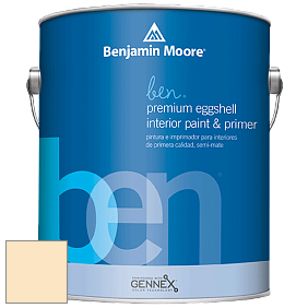 Benjamin Moore Ben W626 Premium Interior Latex Eggshell краска цвет 2017-60 Pale Daffodil