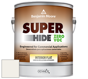 Benjamin Moore 355 Super Hide Zero Voc Interior Flat краска цвет OC-129 Alabaster